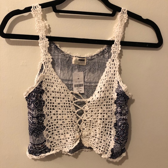 LF crocheted top